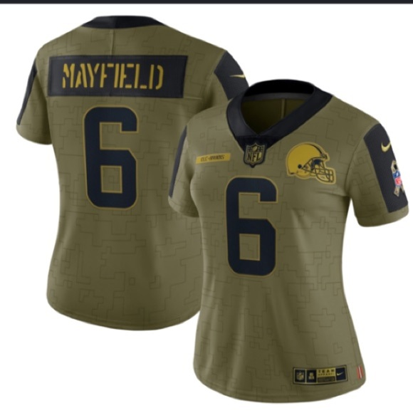 NFL Other - 2021 Salute To Service Limited Player Jersey -Olive